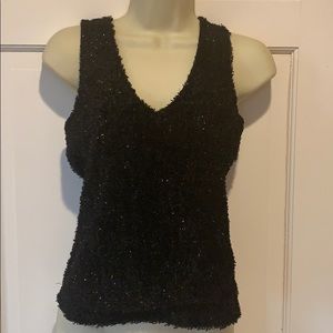 Bebe Black Tank Top, Size‎ Medium
